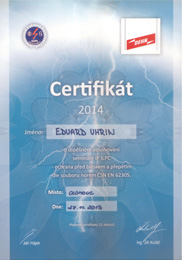 Certifikát